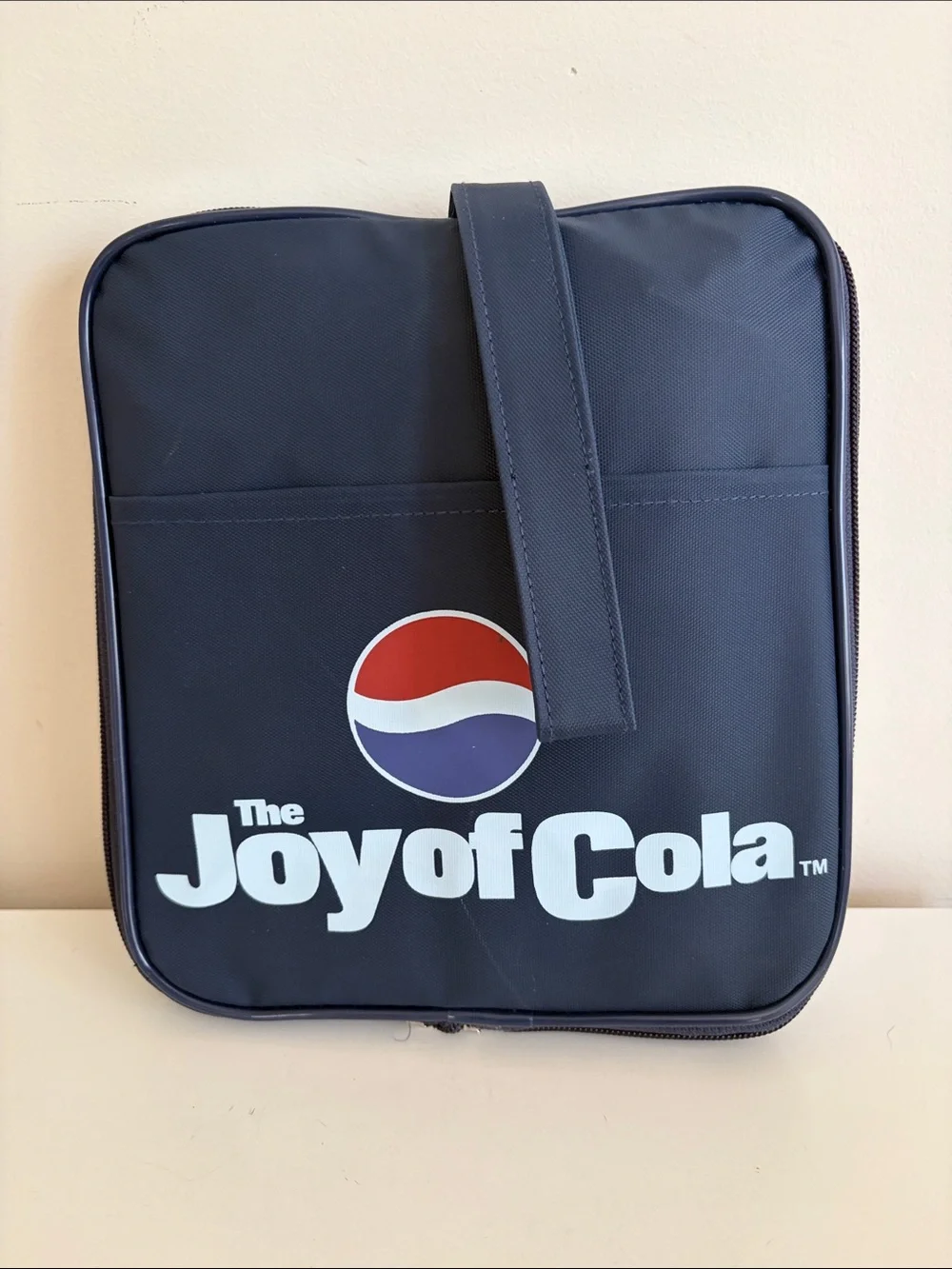 Vintage Pepsi “The Joy of Cola” Foldable Duffle Bag